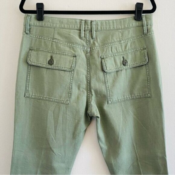 FRAME Denim Le Beau Boyfriend Jeans 27 Canteburry Wash 100% Cotton Pants $275 - Picture 11 of 12